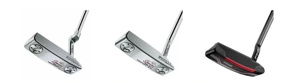 Different Typoes of Blade Putters