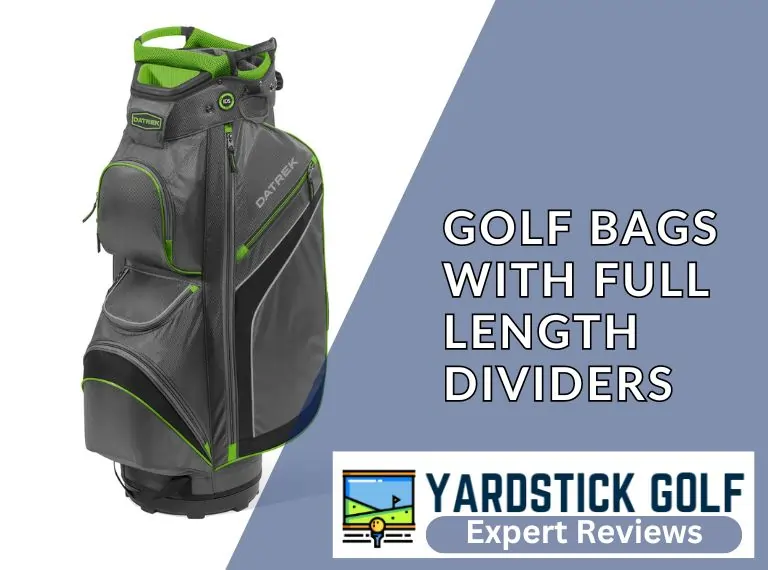 Golf Bags with Full Length Dividers