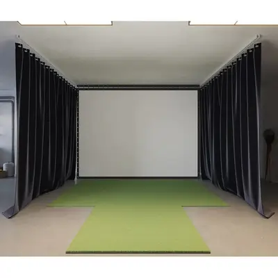 Golf Simulator Side Curtains
