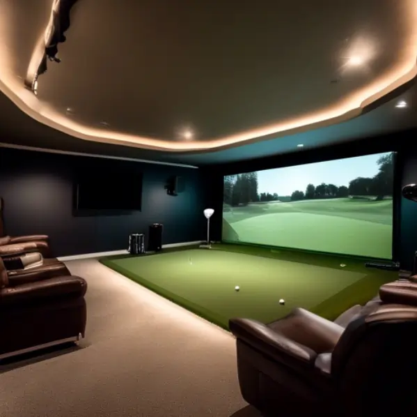 Golf Simulator Ceiling Height