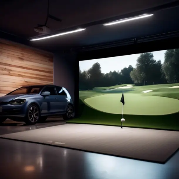 Golf Simulator Garage