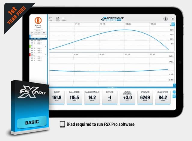 Bushnell Launch Pro Data Tracked