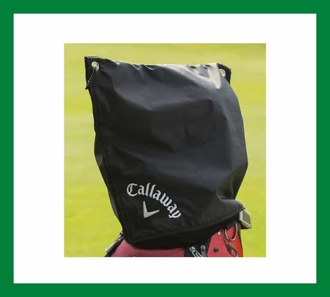 Callaway 2-In-1 Golf Towel & Golf Bag Rain Cover 