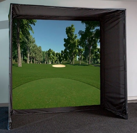 DIY Golf Simulator Screen & Enclosure
