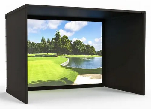 Large Golf Simulator Enclosure