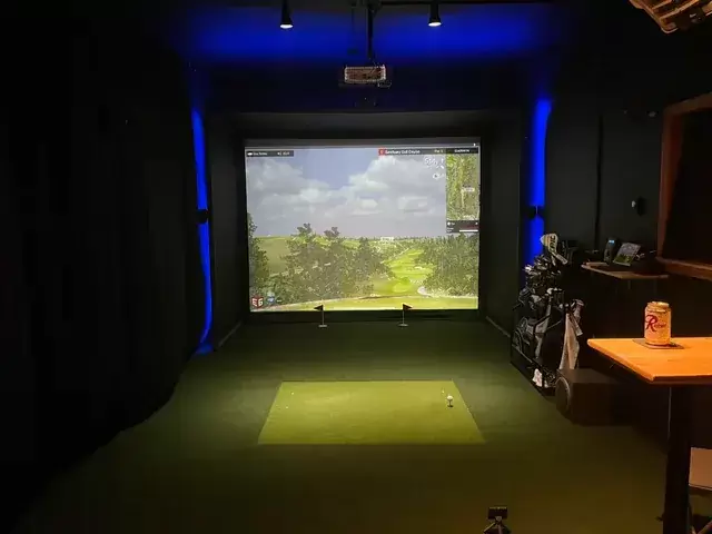 golf simulator LED backlight