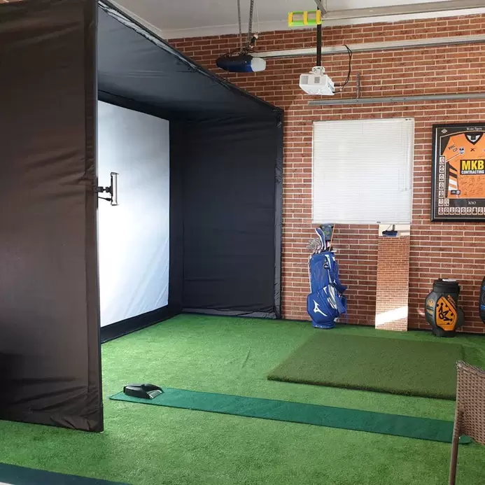 Golf Impact Screen for Home